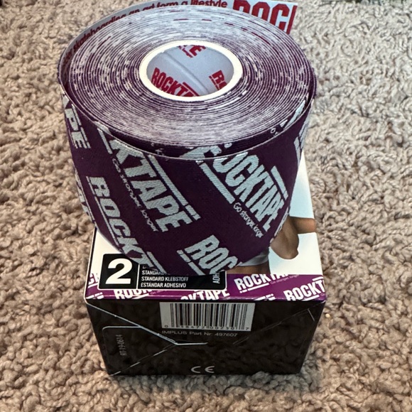 Rock Tape K-Tape Kinesiology Tape Set - Rock Floss Band - Purple, Hemp, Tattoo - Picture 6 of 7